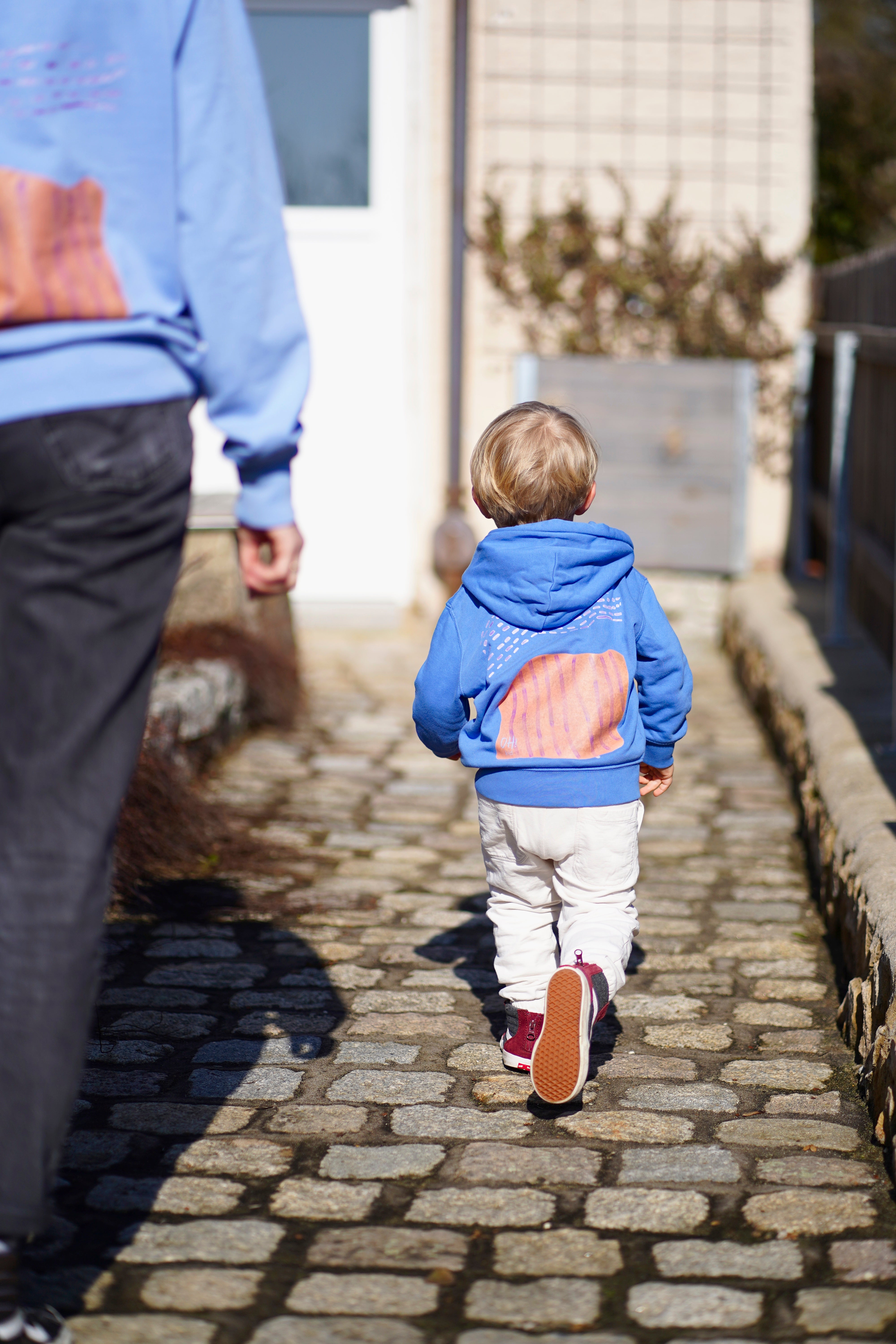 Hoodie "Abstract Lilac"
