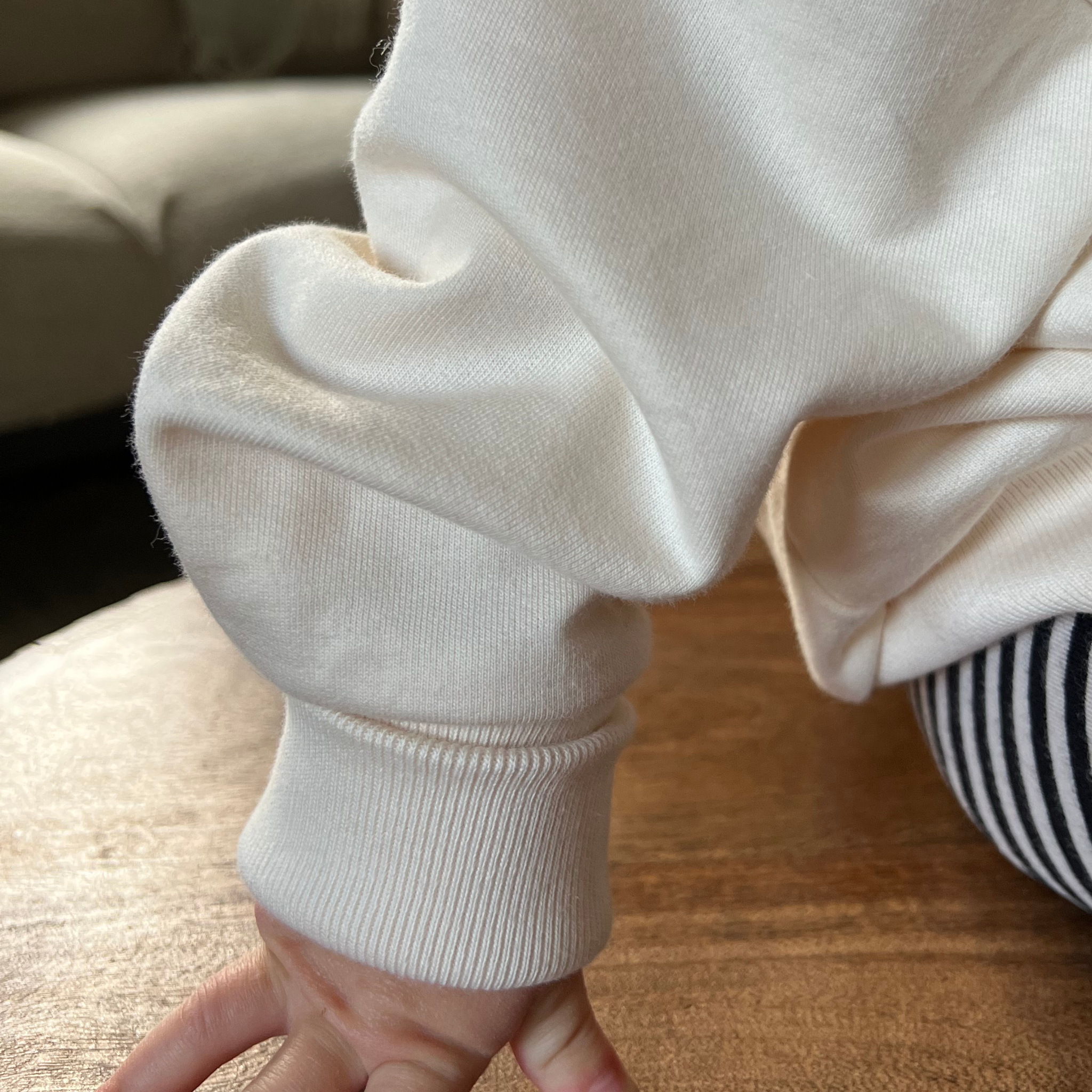Patch Sweater - Buttercream