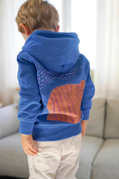 Hoodie "Abstract Lilac"