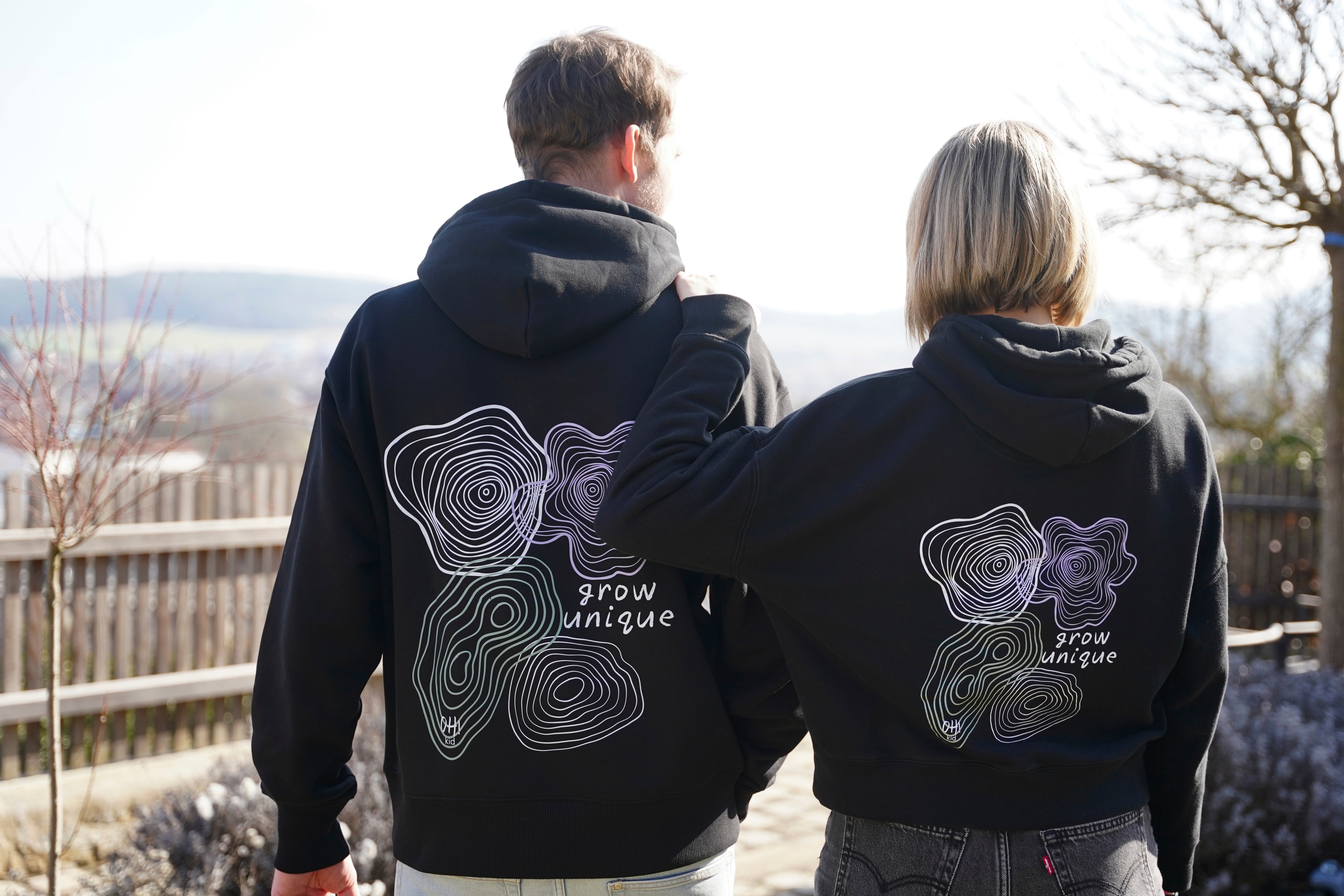 Mom Hoodie "Grow Unique"