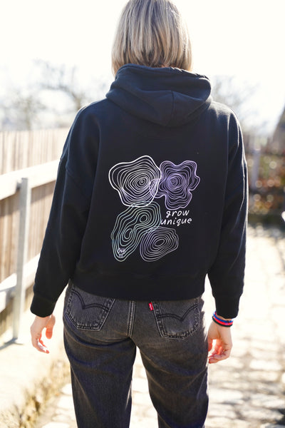Mom Hoodie "Grow Unique"