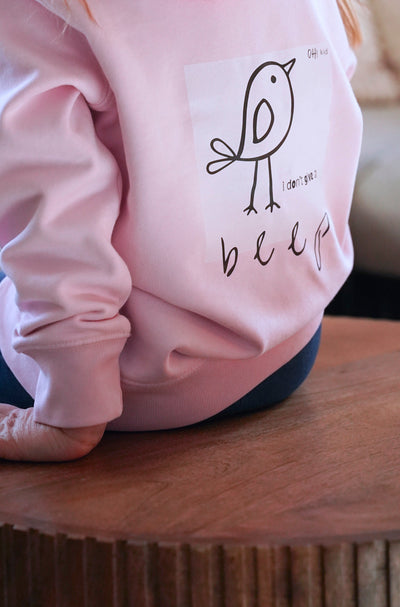 Hoodie "I dont give a beep"