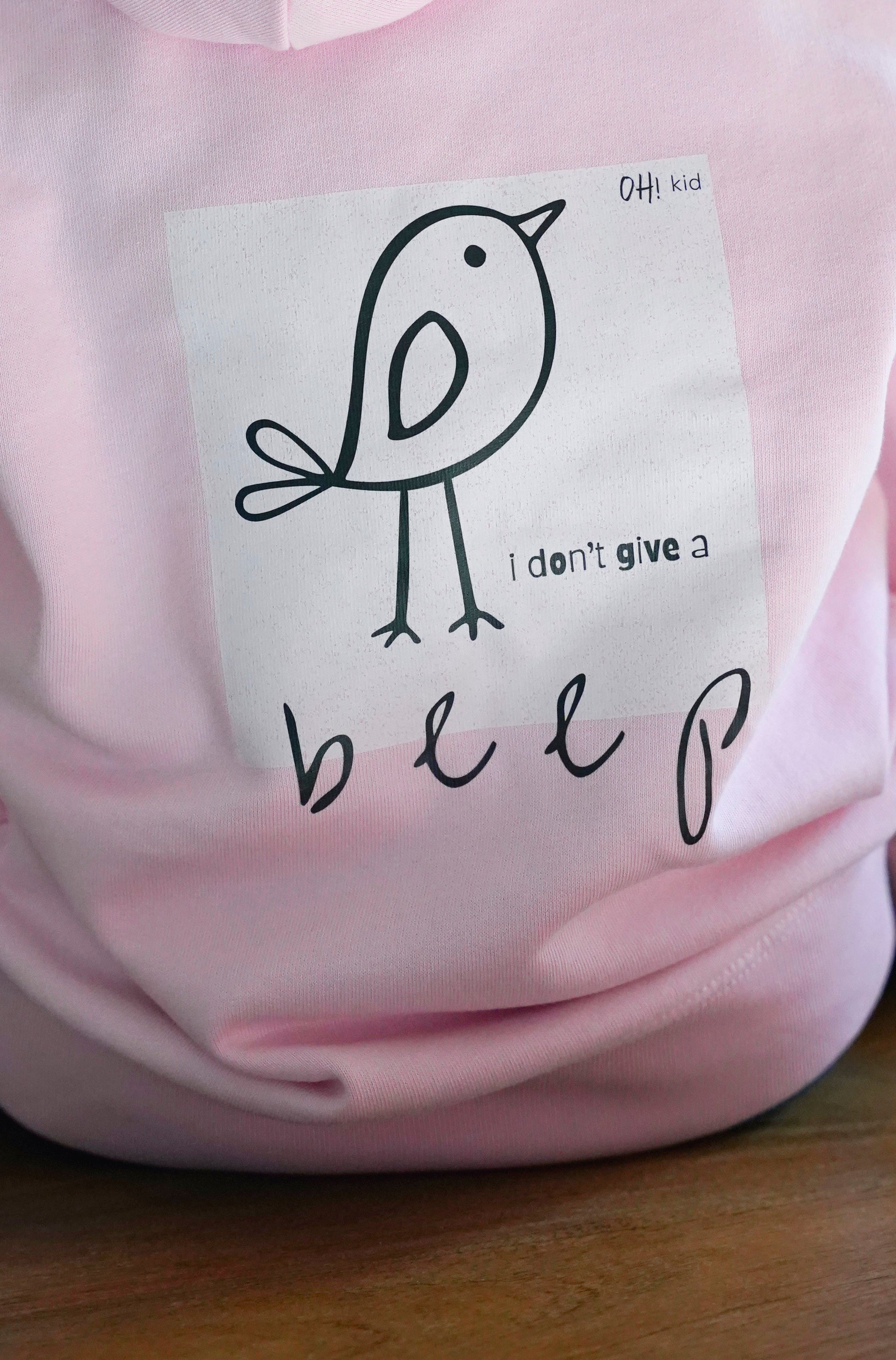Hoodie "I dont give a beep"