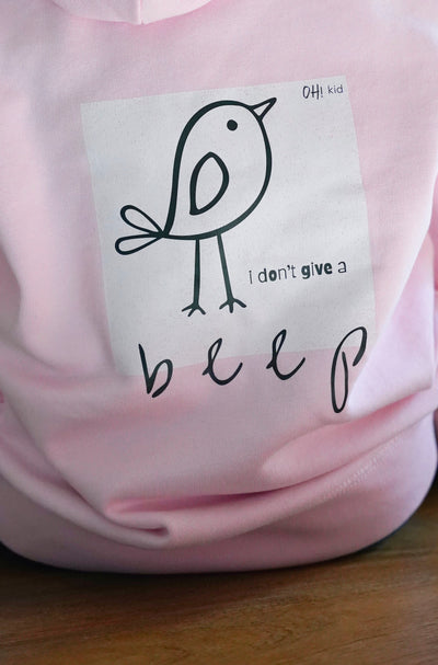 Hoodie "I dont give a beep"