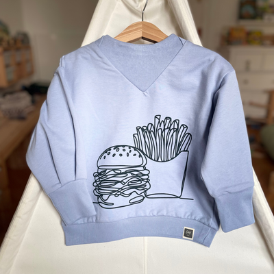Print Sweater - Burger&Pommes