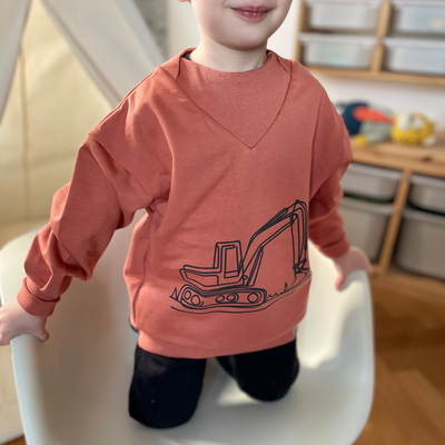 Print Sweater - Bagger