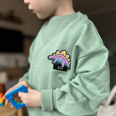 Patch Sweater - Lily Pad